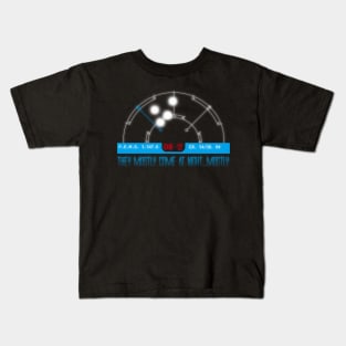 Aliens Motion Tracker Mostly at Night Kids T-Shirt